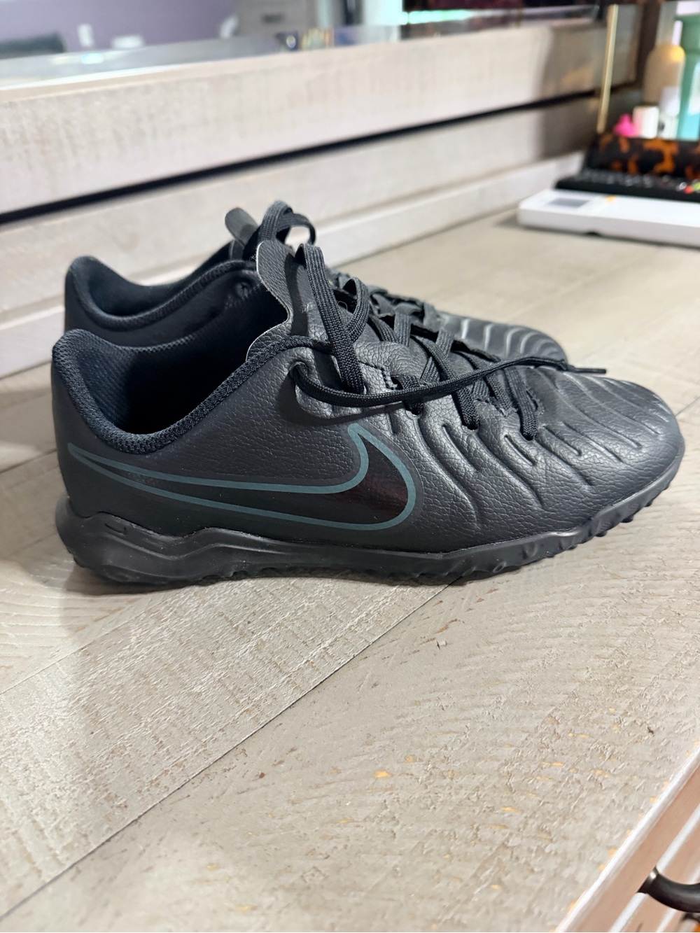 Nike Black Soccer Turf Shoes